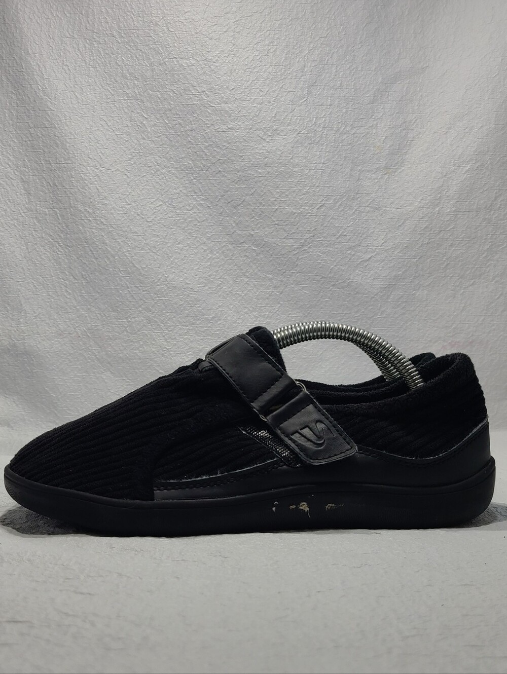 Womens Spesoul Wide Orthopedic Walking Shoes Size: 8.5 Color: Black